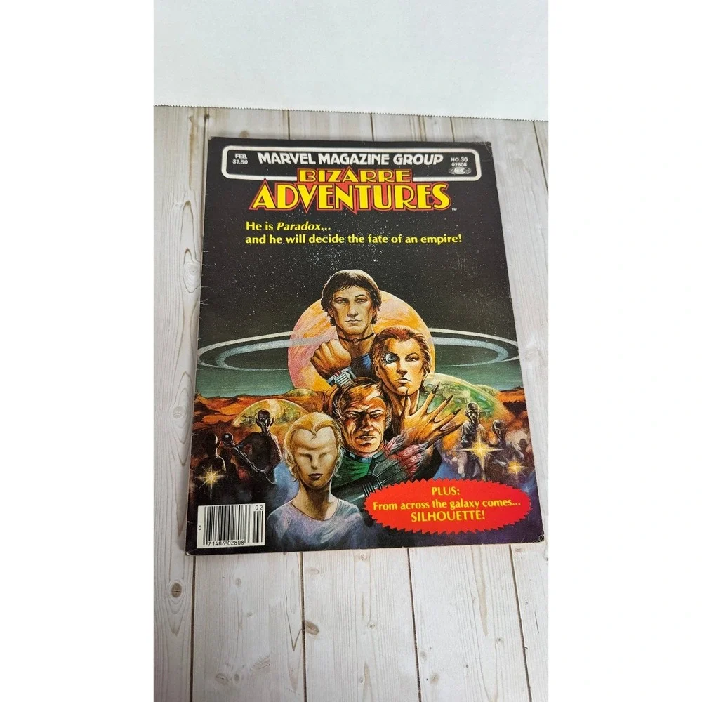 Bizarre Adventures #34 &‎ #36 Marvel Magazine Group 1983 Comics Horror Sci-Fi